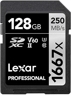 Lexar Cartão profissional 1667X 128GB SDXC Uhs-II/U3 (LSD128CBNA1667)