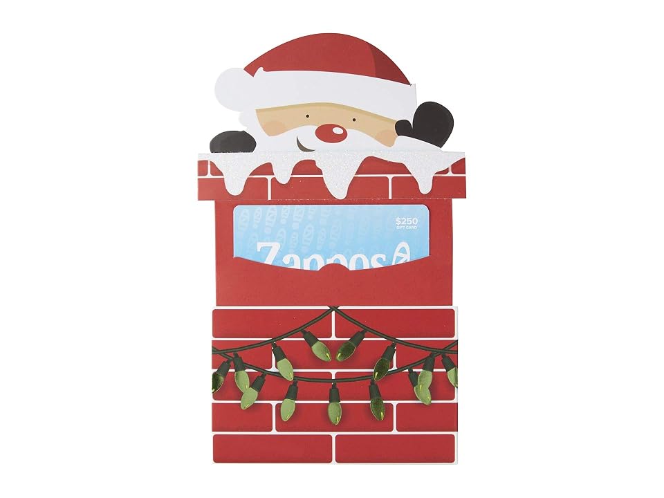 Zappos Gift Cards Gift Card  Santa Chimney Reveal 250 Gift Cards Gifts