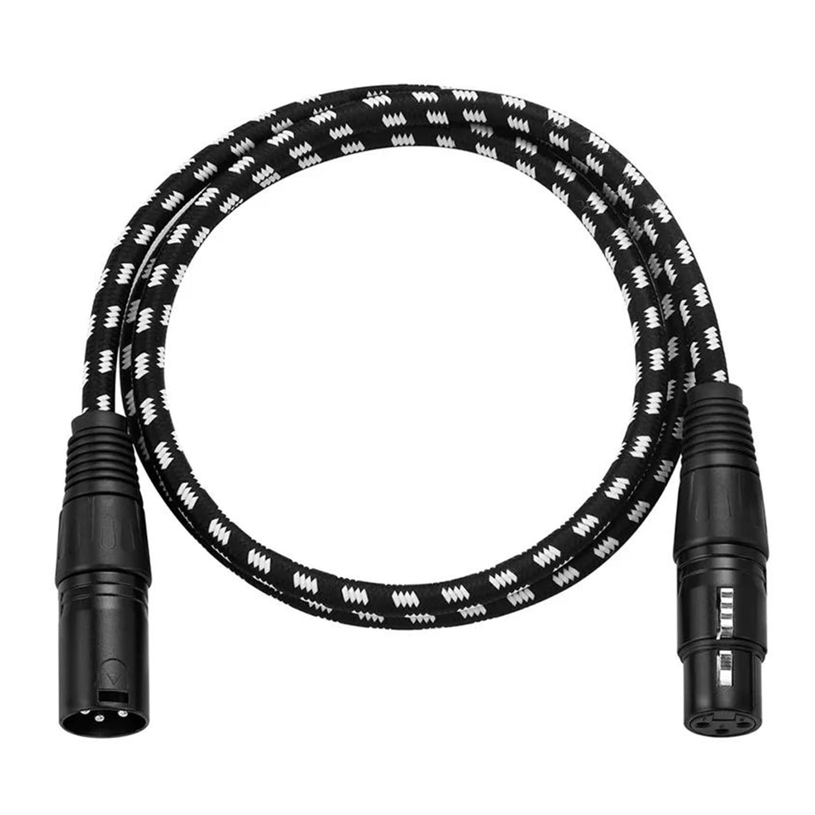 Cable profesional para guitarra interfaz balanceada conector macho de 3 pines a hembra blindado para 3 metros cable de instrumento de guitarra