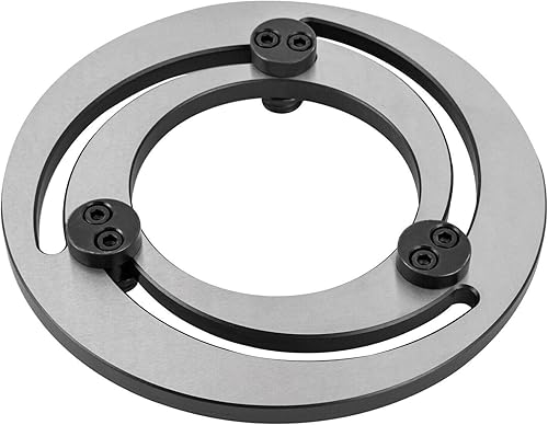 Miniatura 7 de Xuthusman Anillo de mandíbula de 3 mandíbulas 8 "Garra de presión hidráulica ajustable para CNC Torno Chuck Accesorios Acero