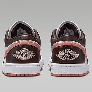 [ナイキ] エア ジョーダン 1 ロー [W AIR JORDAN 1 LOW] ホワイト/バロックブラウン/ライトマダールート DC0774-182 Amazon | [ナイキ] エア ジョーダン 1 ロー W AIR JORDAN 1 LOW