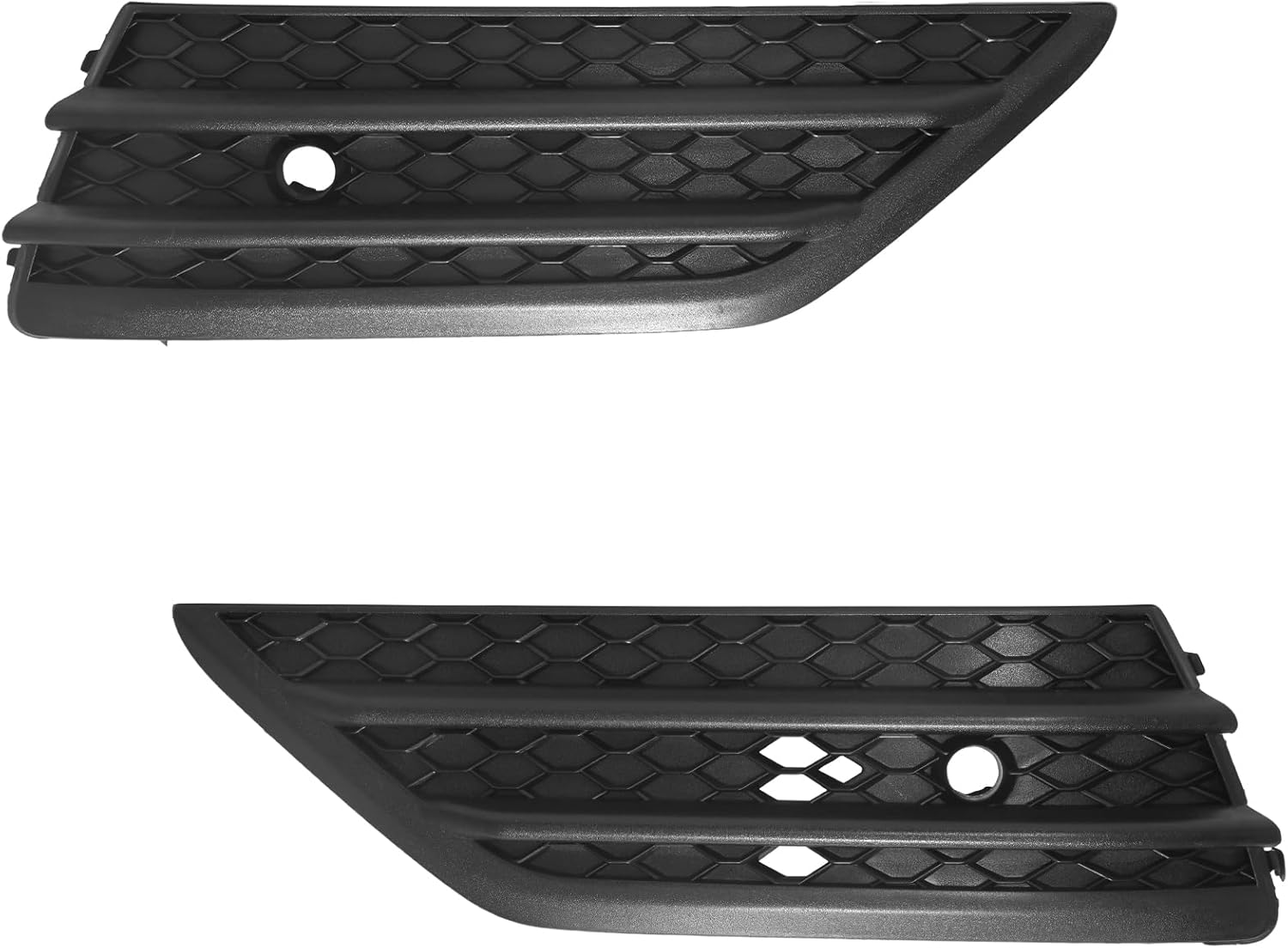 BXZ Front Bumper Insert Fog Light Lamp Cover Outer Grille w/Parking Sensor Hole For 2016 2017 2018 Honda Pilot