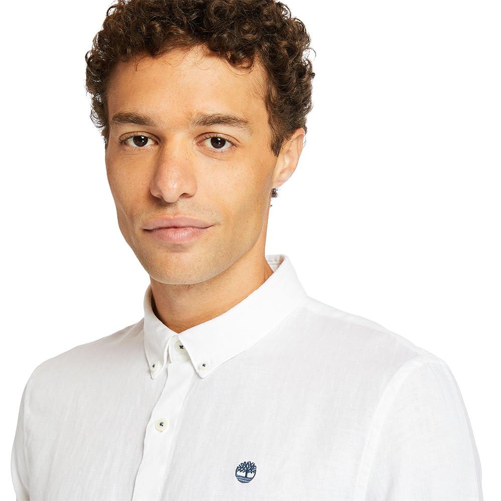 Timberland Koszulka Mężczyźni Ls Linen Shirt