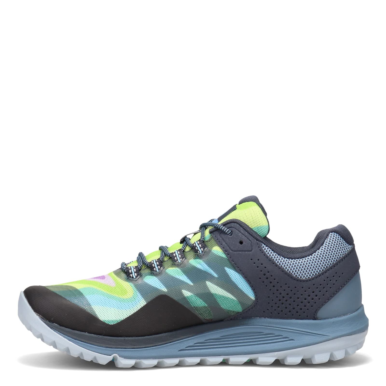 Merrell Nova 2 Trail Running Shoes Men Size 15 Rainbow Vibram Lace Up Sneakers Merrell Nova 2 Rainbow 8.5 M | B2B Liquidation main image 2