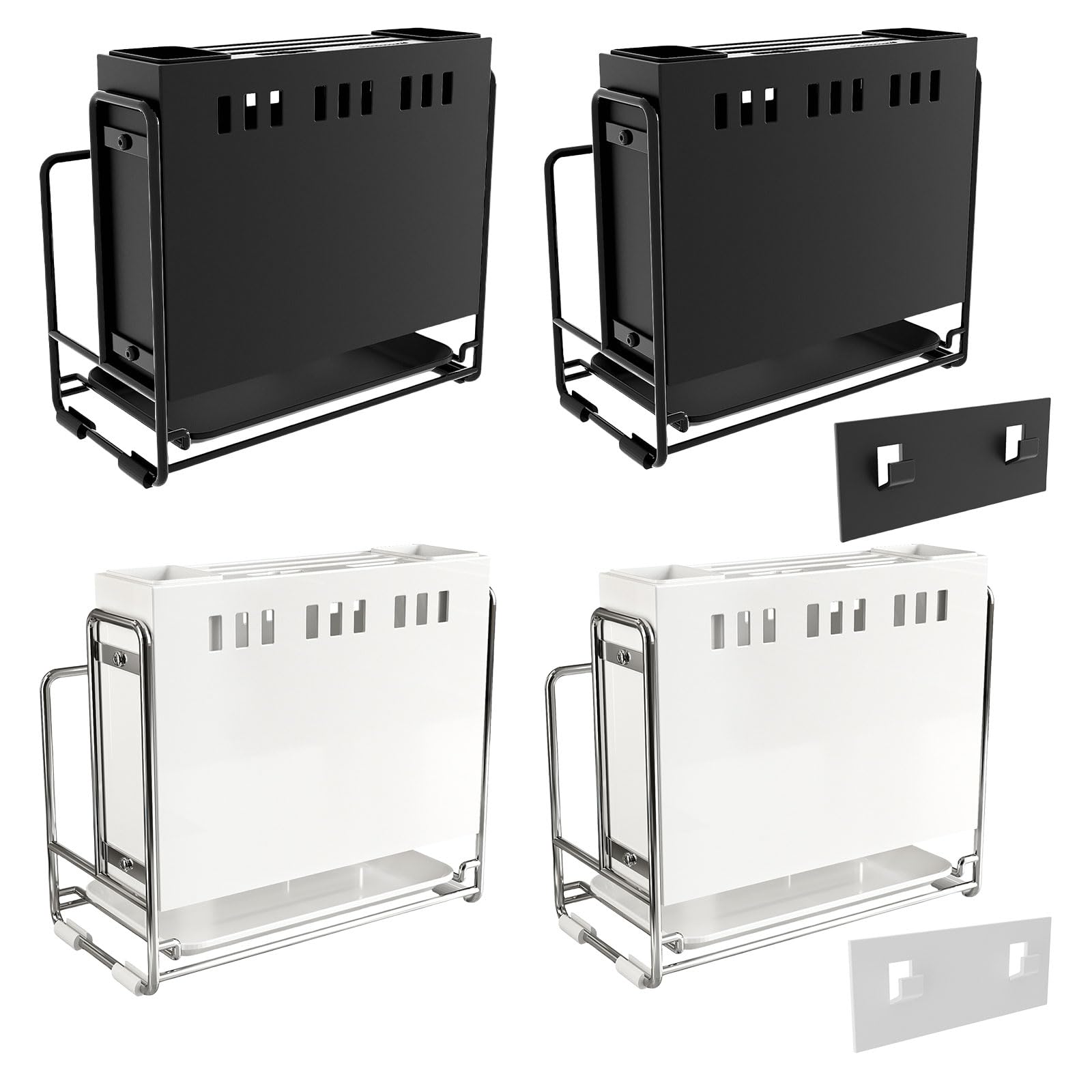 Estante Multifuncional para Almacenamiento de Cuchillos para encimera o Pared, fácil de Usar, diseños Elegantes, Suministros para hogar y la Cocina, Soporte Profesional para Cuchillos