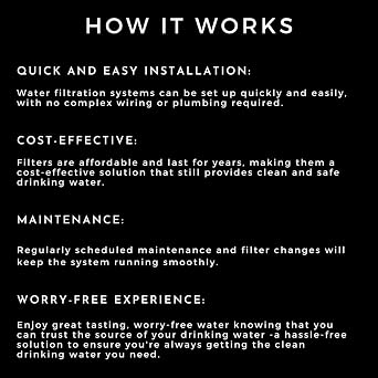 Sertodo Sana Vida Copper Water Filter System | 2 Gal Capacity | Stainless Steel Spigot Included | Filters and Stand not Included