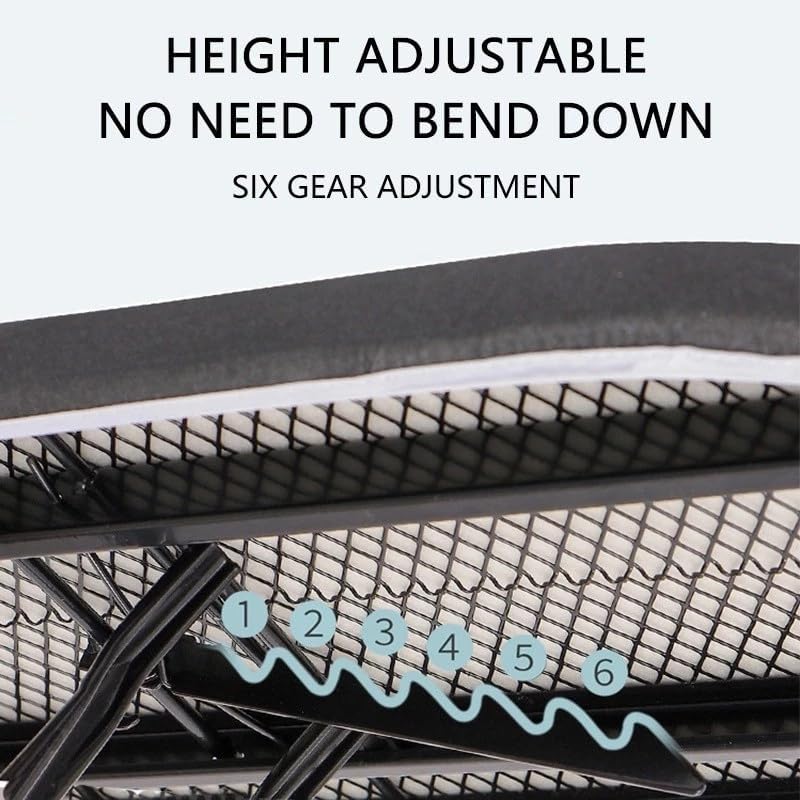 Miniatura 5 de Tabla de planchar de tamaño completo, tabla de planchar pequeña resistente con cubierta resistente al calor, soporte para planchar, no requiere