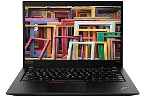 Lenovo ThinkPad T490 14" Renewed Business Laptop with i7-8665U CPU, 16GB RAM,...