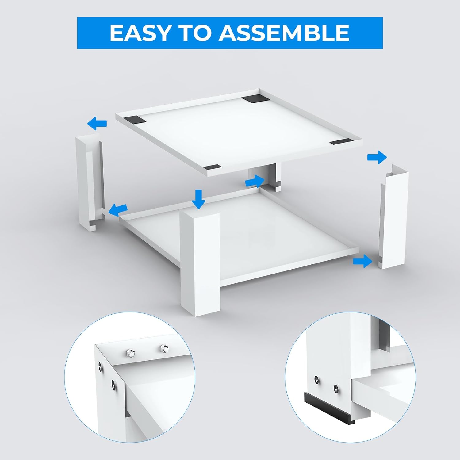 Washer and Dryer Stand Fit 27 and 28 Inch - Laundry Pedestal for Washer and Dryer Heavy Duty Steel 700lbs Capacity Universal Washing Machine Raiser 15.7'' Height White