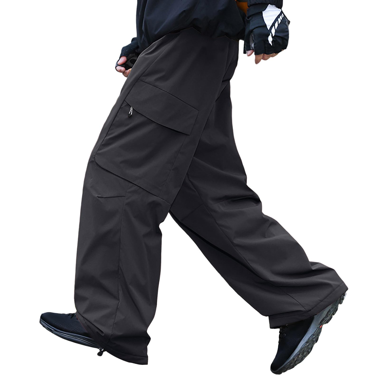 Pantalon Randonnée Homme Pantalons De Salopette Moto Escalade Chantier Chasse Résistant Musculation Marche Baggy Travail Été Tactique