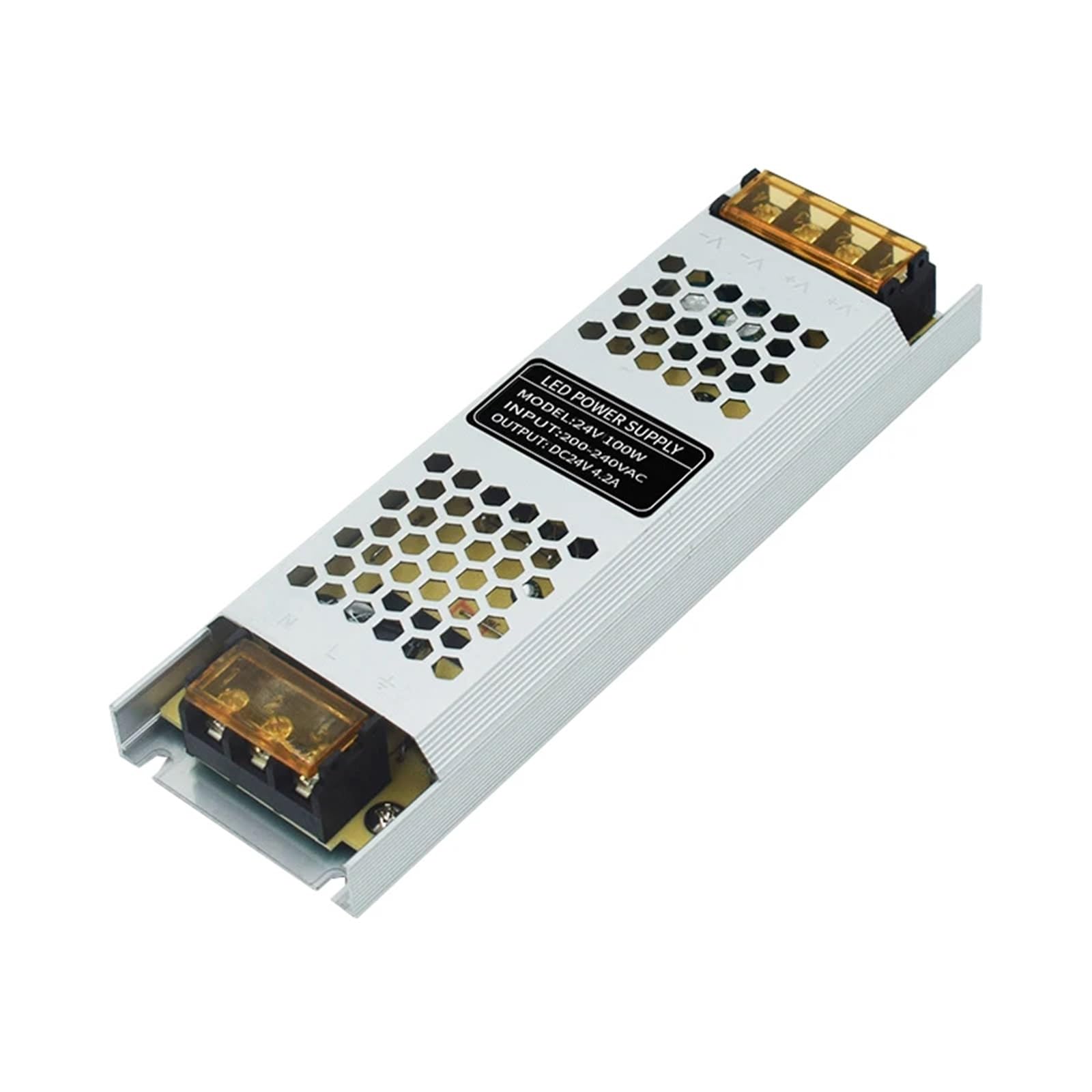 BRODEFUP 100W 12V/24V LED Switching Power Supply DC12V 8.3A 24V 4.2A for LED Lighting Power Supply Box(12V)