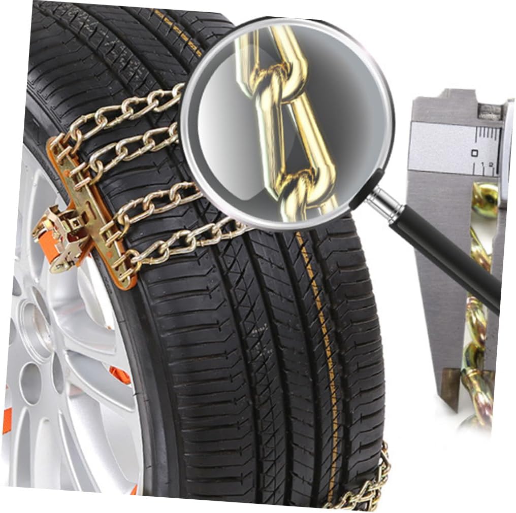 Mikinona Truck Car Tire Tyre Ice Chains Balance Design Auto Tightener for Snow Driving