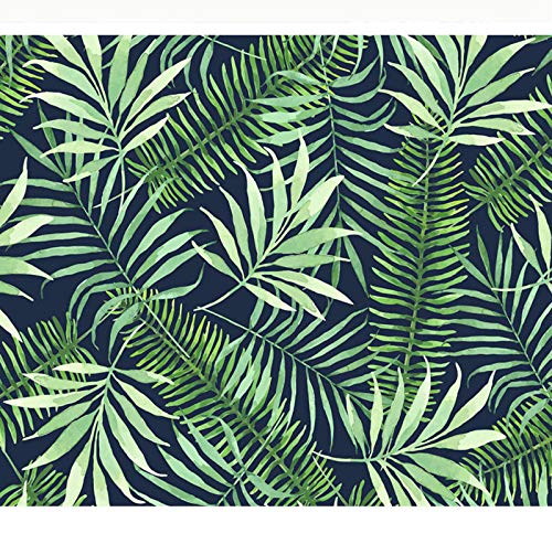 Nappe polyester feuille verte 140x180 nappe impression 3D rectangulaire - 5