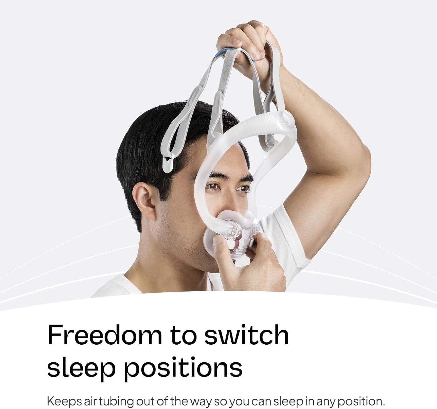 Resmed AirFit F30i Standard Frame System - for Full-Face CPAP Mask - Replacement CPAP Accessories - Without Headgear - Medium - Image 4