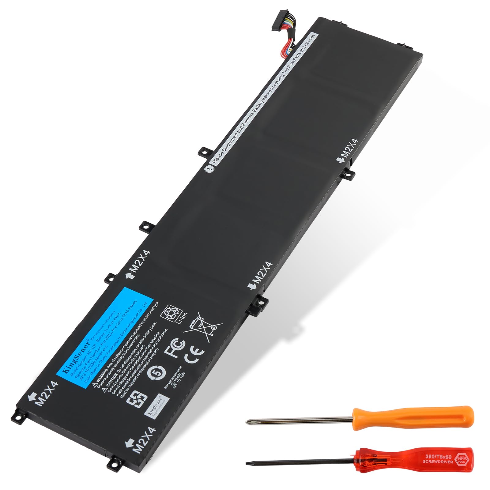 Amazon.com: KingSener 4GVGH Laptop Battery Replacement for Dell