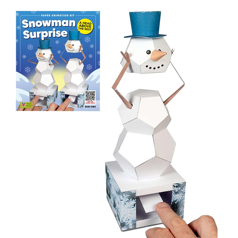 Compare go on make me snowman surprise paper animation kit – rob ives ...