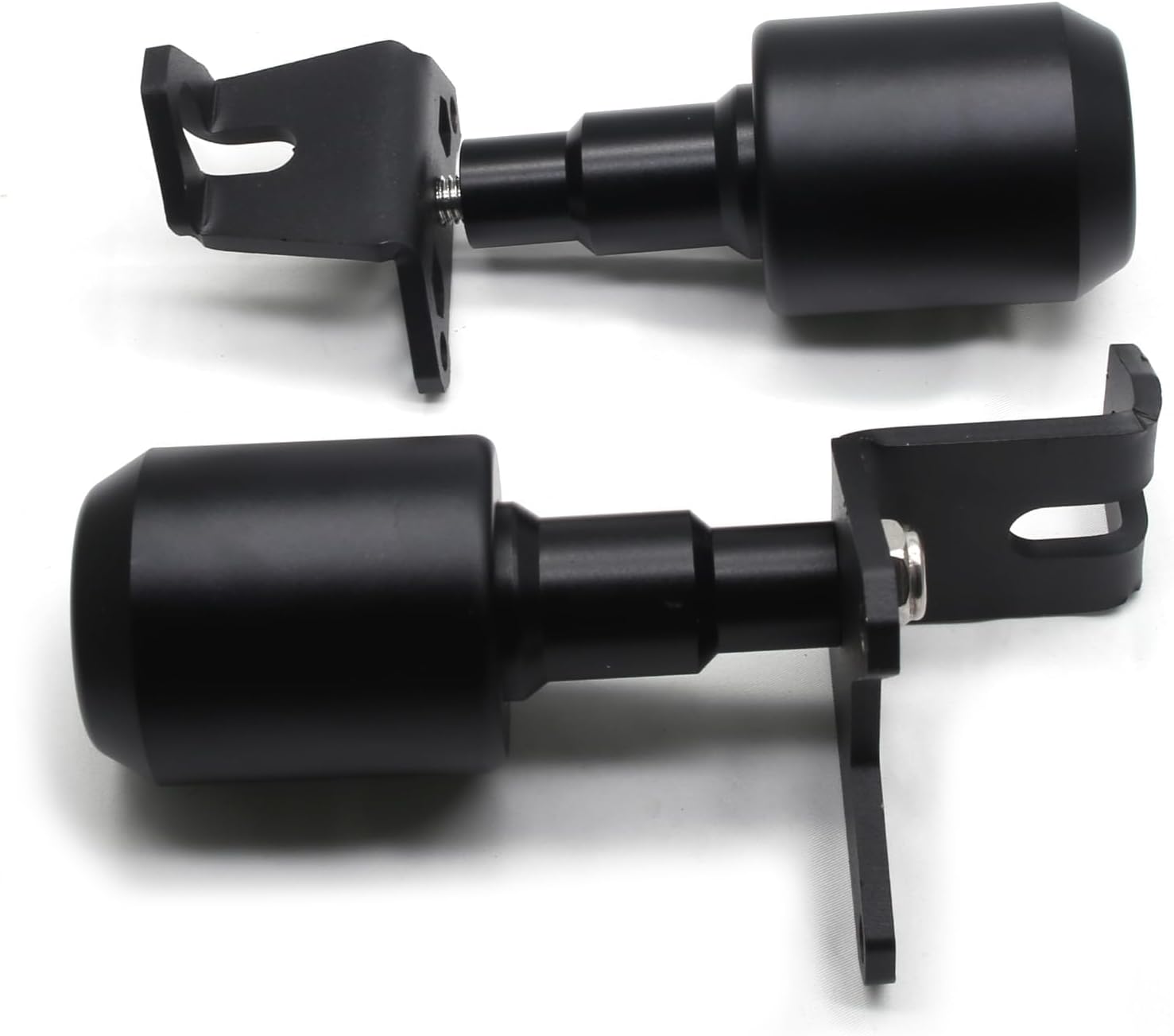 MZS Motorcycle Frame Sliders Compatible with CBR650R CB650R 2021 2022 2023, Falling Anti Crash Protector Guards Protection Pad No Cut Kits Aluminium Black