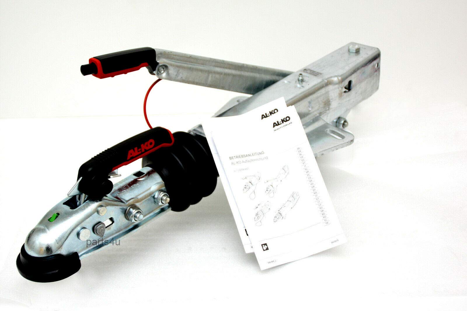 P4U Freno Originale ALKO 251 S Per Timone A V - Portata 2700 Kg - Montaggio Superiore - AL-KO 247.581 - 2