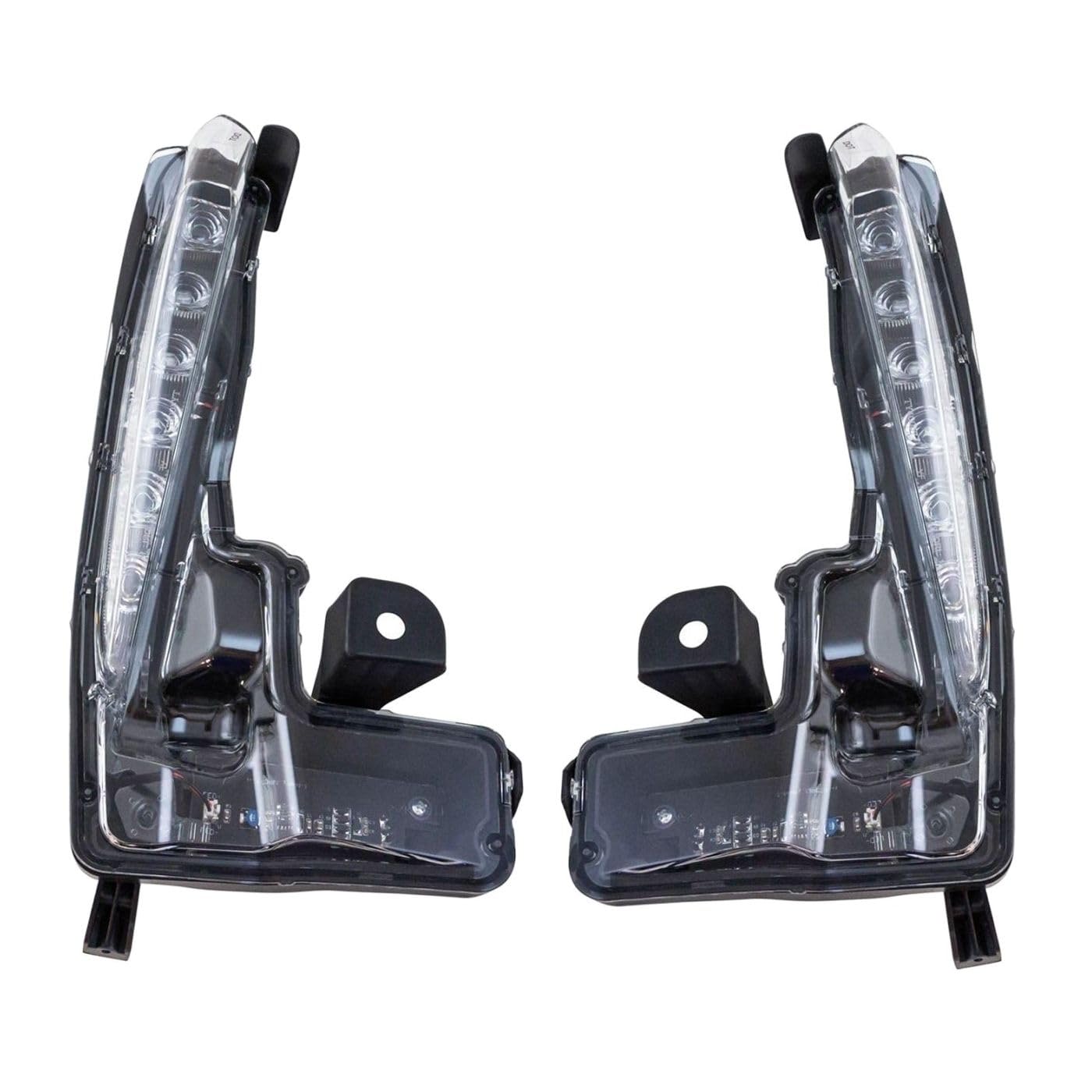 GUOHOQIX Front Bumper Mounted Daytime Running Light DRL Left & Right Pair for Toyota for Corolla 2017-2018 2 Piece