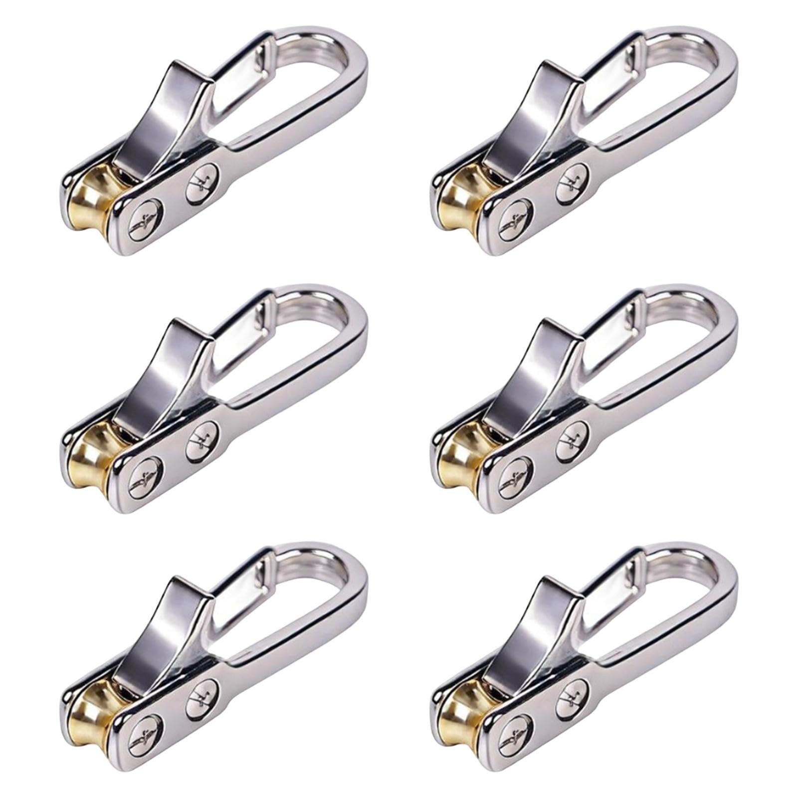 rockible Heavy-duty Roller Tension Adjuster for Tensioning Ropes on Boating And Outdoor, 6 Pieces
