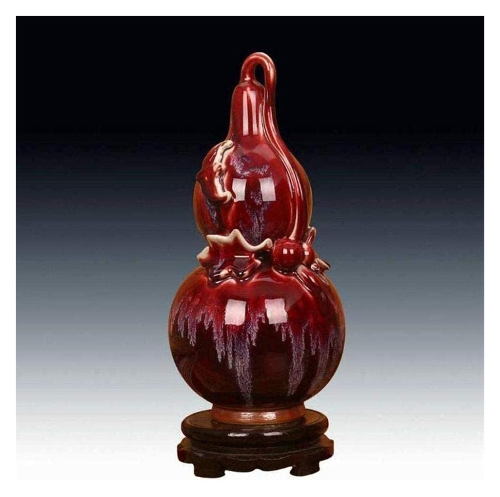 Vase Desktop Beautiful Ceramic Ornaments Ancient Chinese Ancestors Predecessors Millennium Kiln Fire Flower Ename