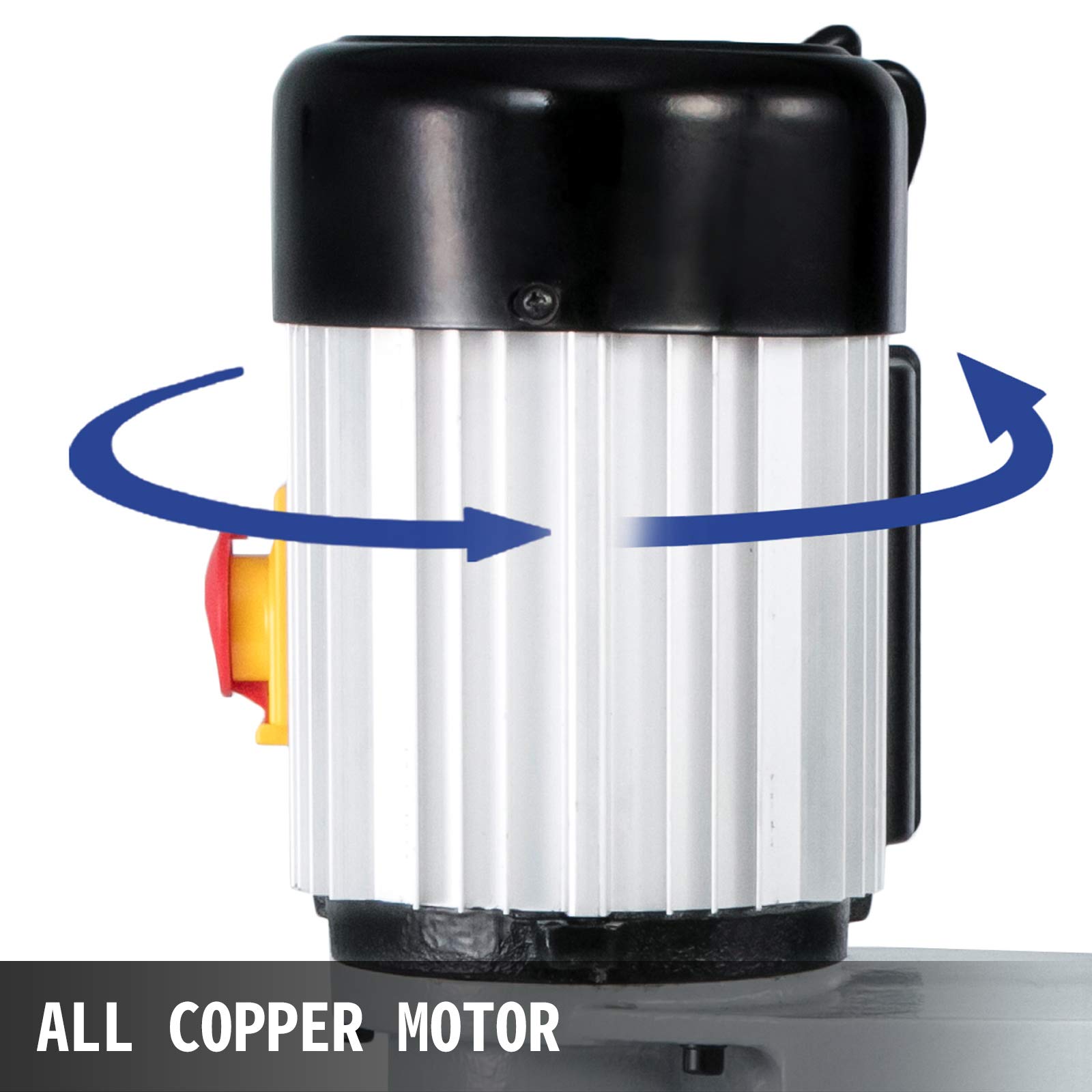 VEVOR Mortaiseuse MS36127A3 à Bédane Ronde 220V Electrique pour le Traitement de Matériaux Métalliques