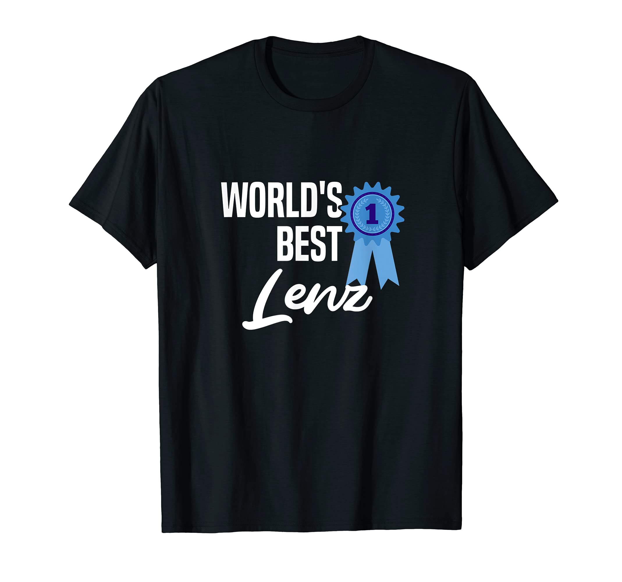 World's Best Lenz Name Personalized T-Shirt