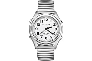 Atomic American English Talking Watch Speaks clear and loud time date and...