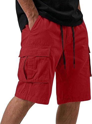 Mens Cargo Shorts Big and Tall Tactical Bermuda Wrangler Quick Dry Moisture Wick