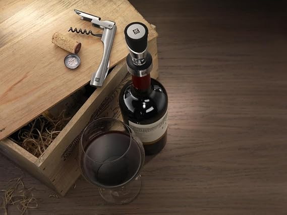 Zwilling Sommelier Tirbuşon Seti, 2 Parça, Paslanmaz Çelik, Metalik Gri