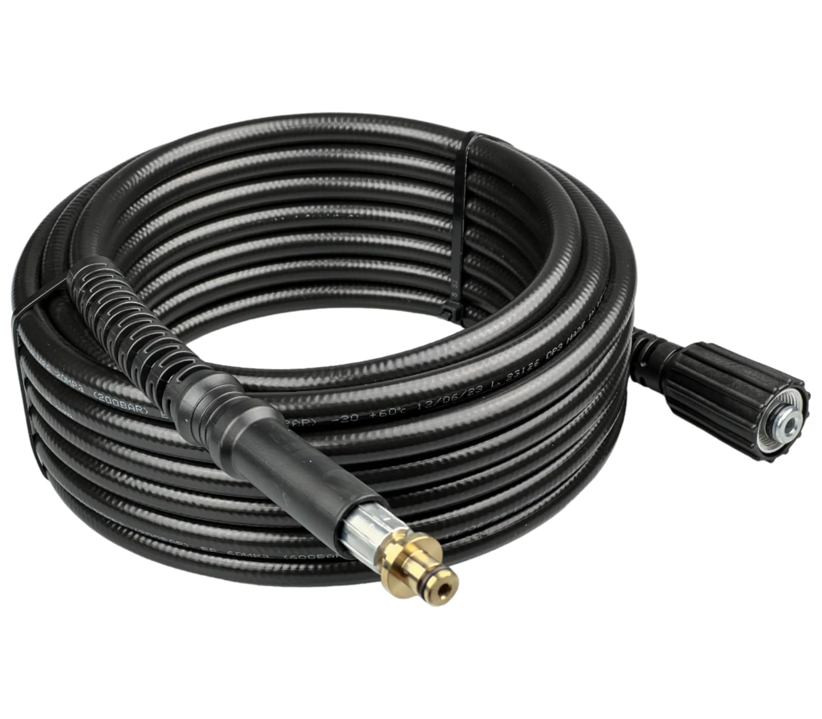 M&M Smartek Hochdruckschlauch mit M22 IG Ersatzschlauch 160bar 40° für Kärcher K2/K3/K4/K5 (10 Meter)