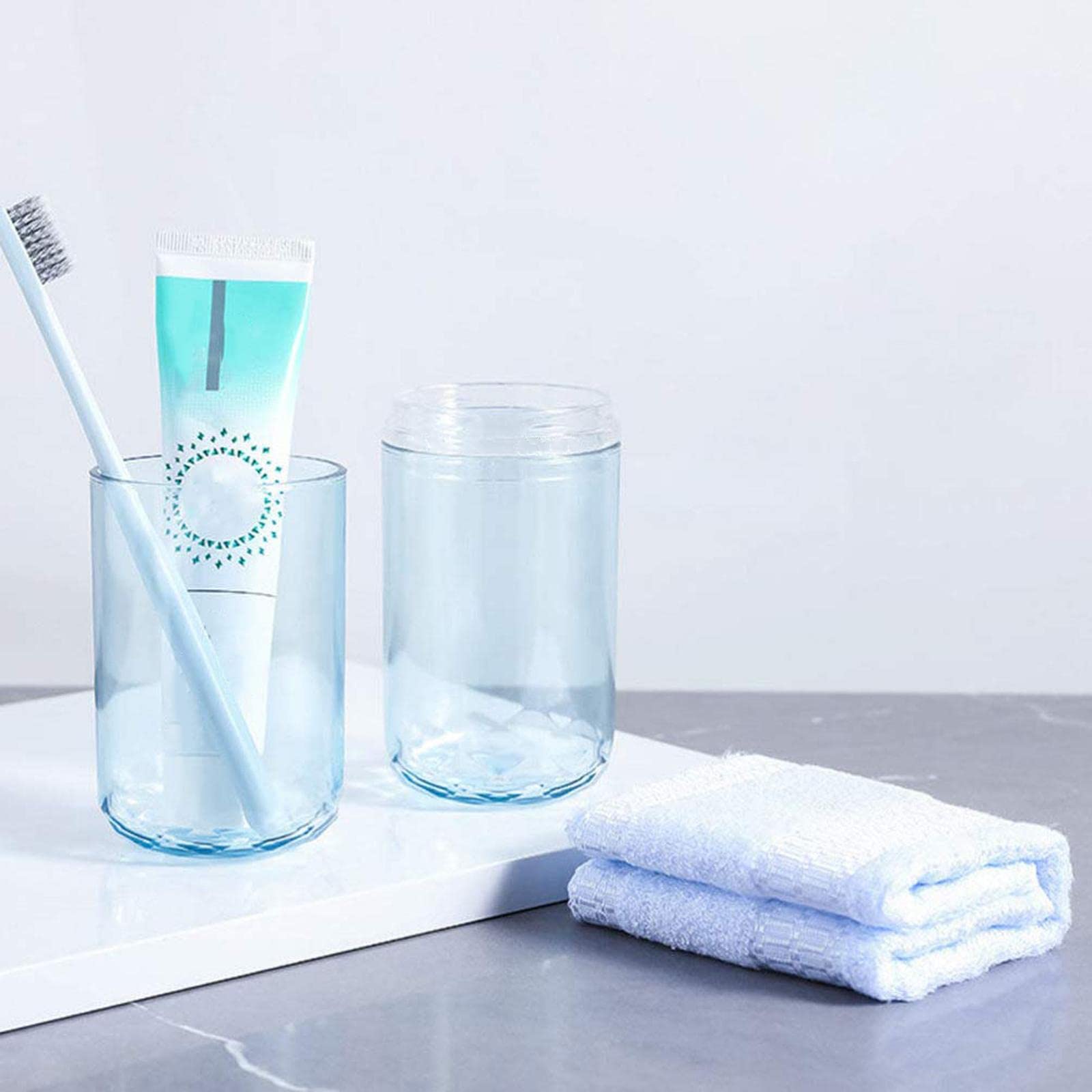 歯ブラシ入れ Amazon.co.jp : 歯ブラシケース 歯磨きコップ 自立する 排水穴