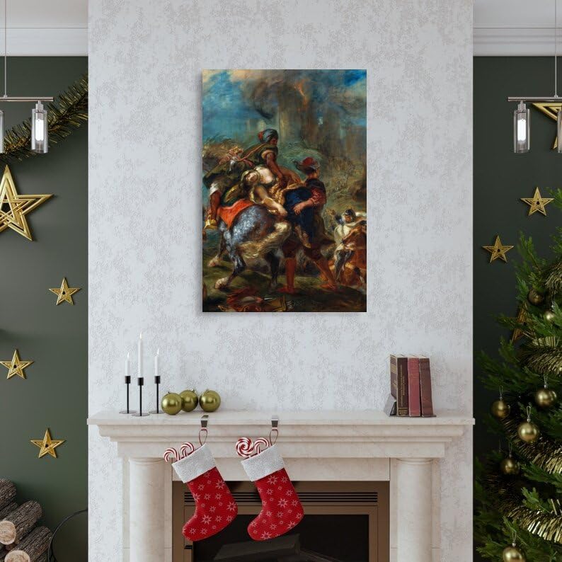 Impression sur toile Eugene Delacroix pour briser la monotonie de votre decoration interieure - 6