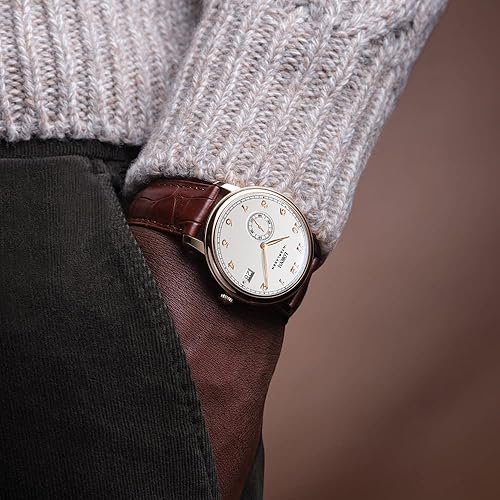 Miniatura 5 de Lobinni - Reloj mecánico para hombre ultrafino automático impermeable para hombre