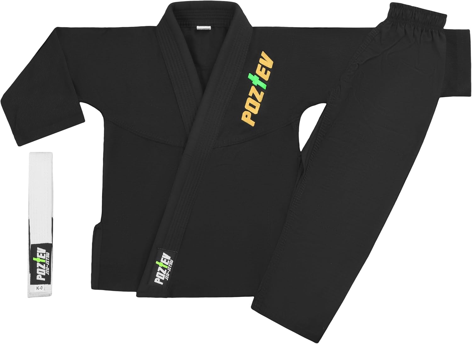 Kids Brazilian Jiu Jitsu Gi For Kids BJJ Gi Youth Grappling Kimonos Preshrunk Lightweight Martial Arts Uniform - Image 9