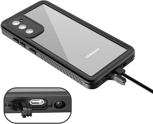 Miniatura 5 de Funda impermeable para Samsung Galaxy S20 FE 5G 6.2 pulgadas IP68 sello de cuerpo completo delgado a prueba de polvo a prueba de polvo a prueba de
