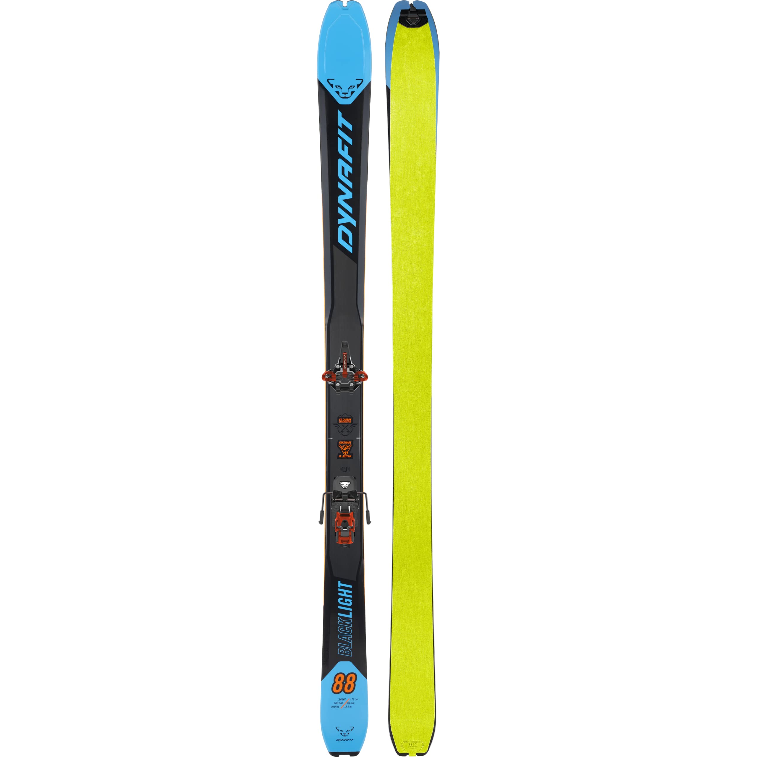 Dynafit Blacklight 88 - Set da sci da uomo, per sci di fondo e skins da arrampicata