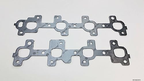 2x Exhaust Manifold Gasket Compatible with Jeep Grand Cherokee WK 4.7L 2005-2007 EEPWK007A