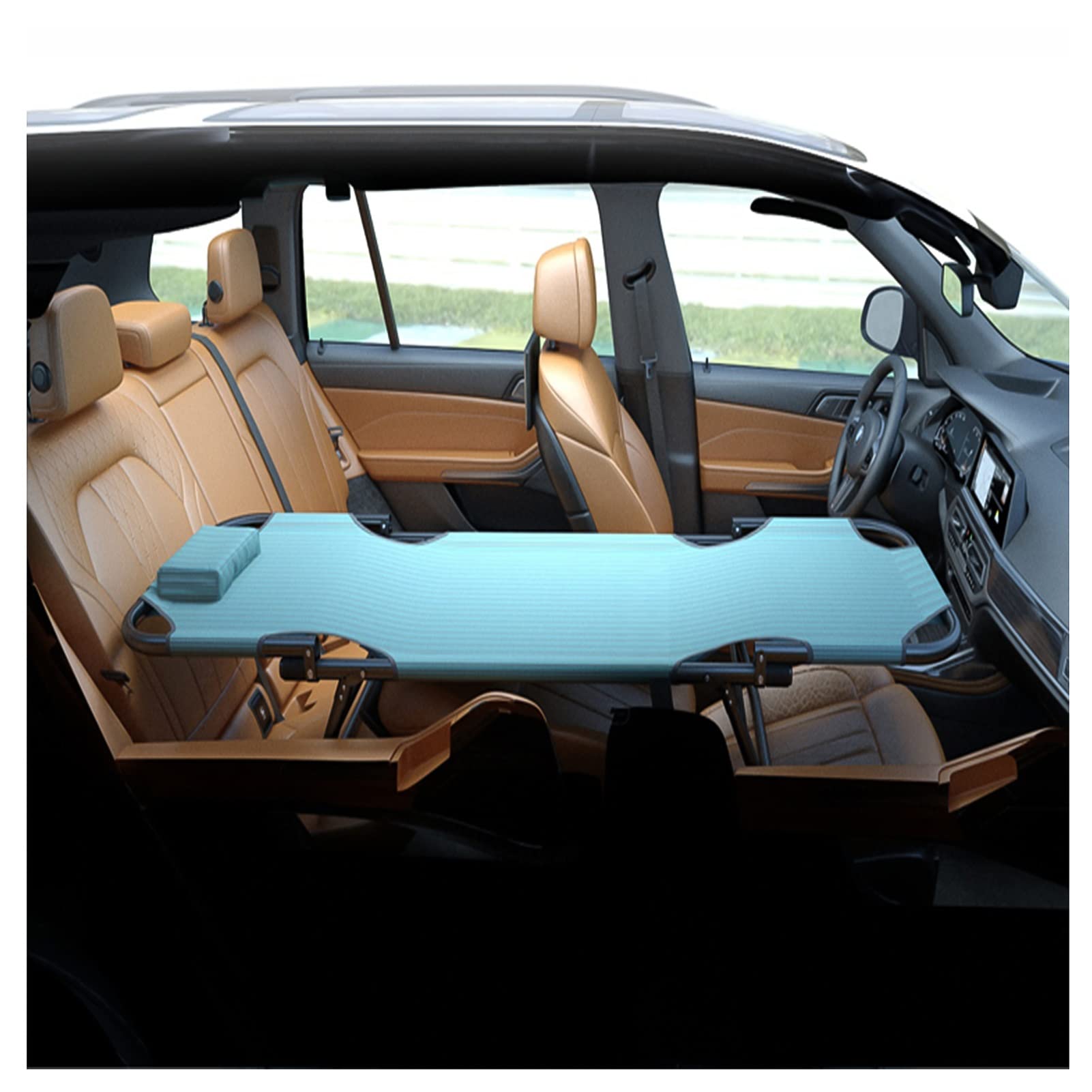 Folding Bed, Heavy Duty Sturdy Camp Beds for Adults, Sleeping Cot Supports 280kg Folding Steel Frame Portable with Carrying Bag