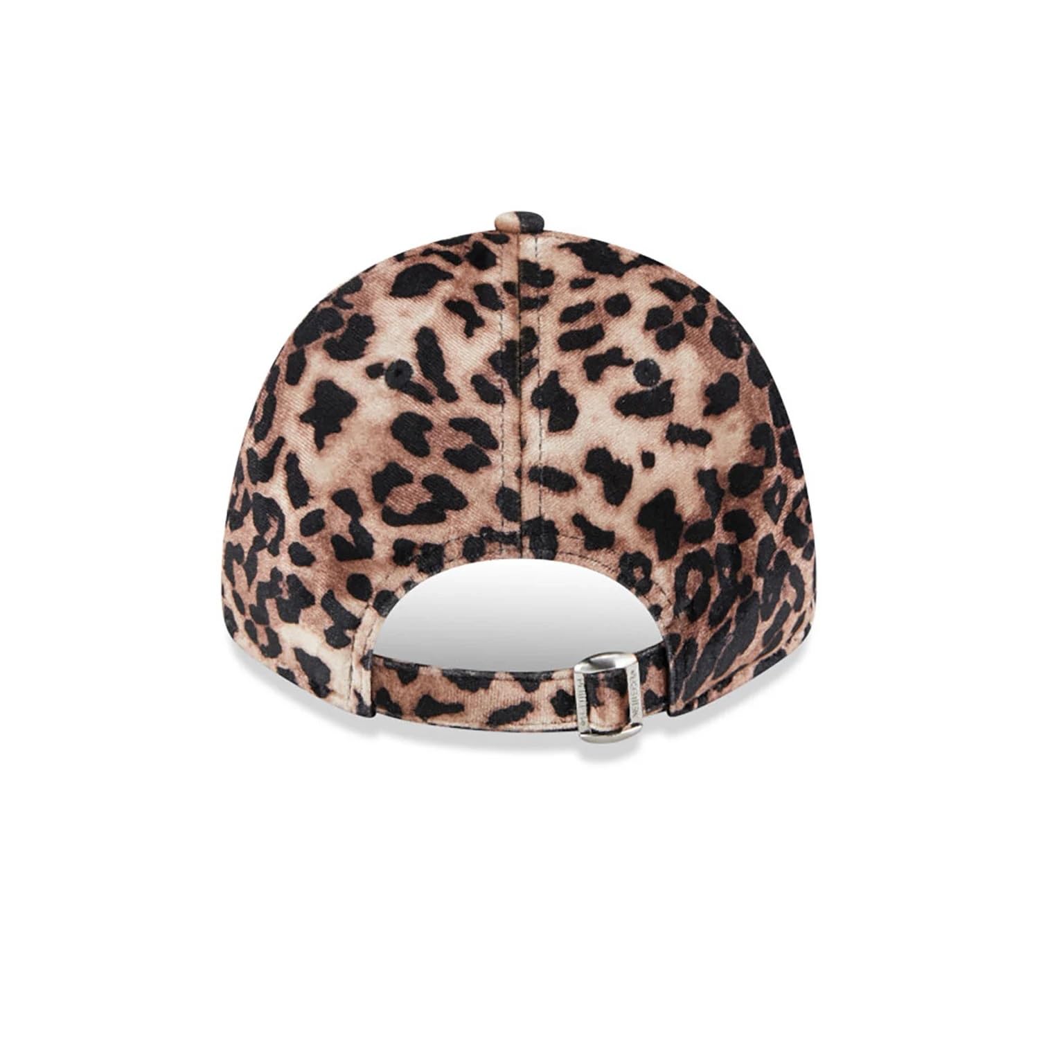 New Era Damska czapka MLB 9FORTY welur Leopard Cap New York Yankees Black Logo
