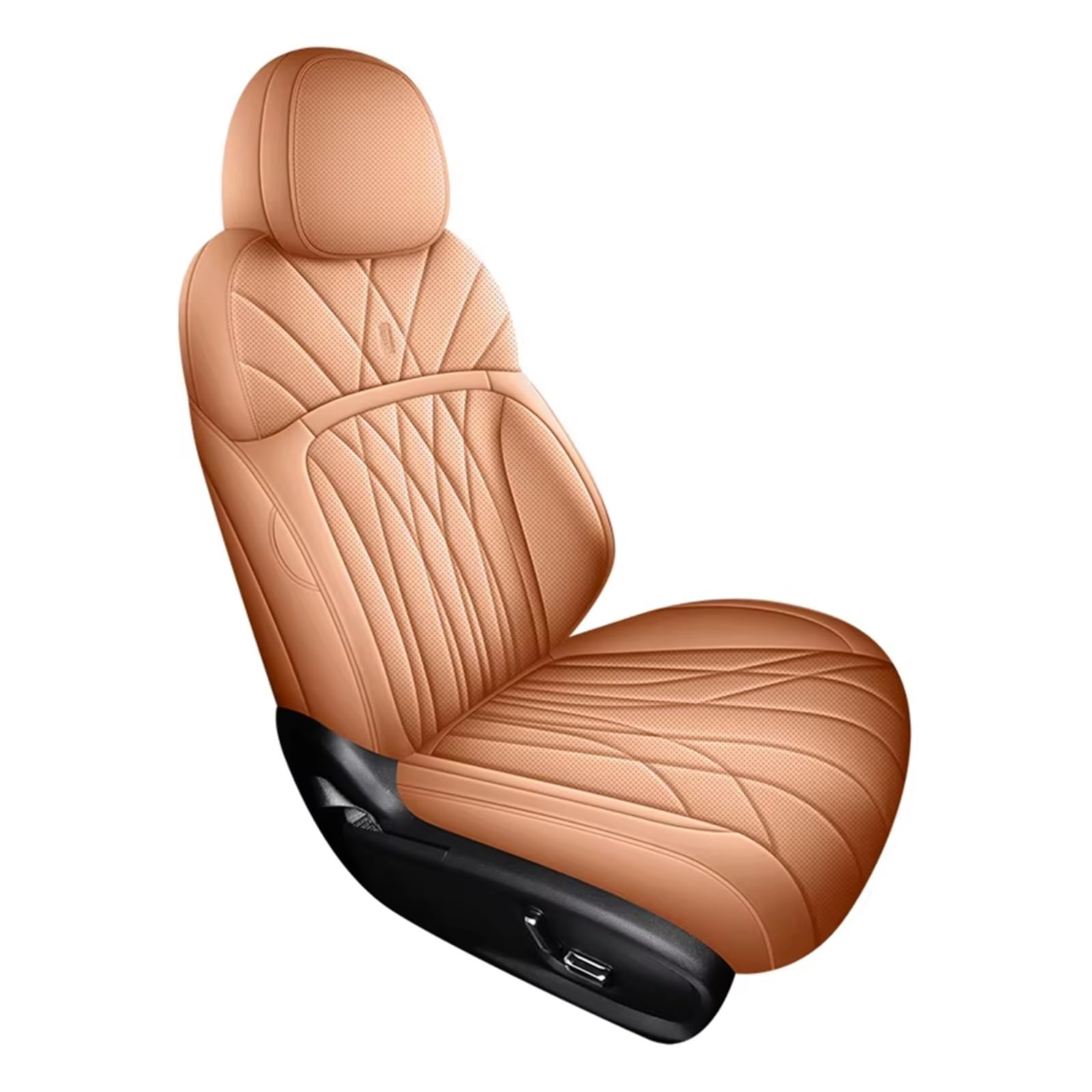 Car Seat Covers Car Seat Covers For Jetour For X70 For Plus 2023~2024 Interior Accessories Front And Rear Protectors(Brown 1 PCS)