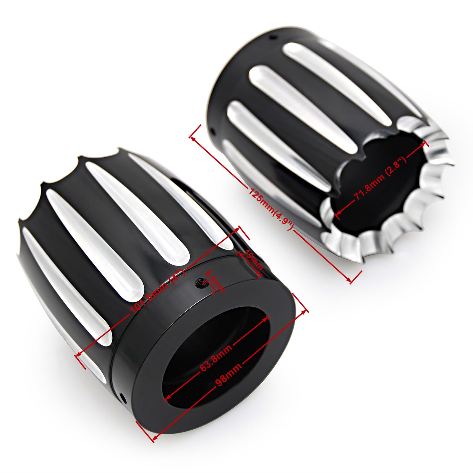 ガレージ断捨離 Harley-Davidson 4インチ用エンドキャップ ガレージ断捨離 Harley-Davidson 4インチ用エンドキャップ