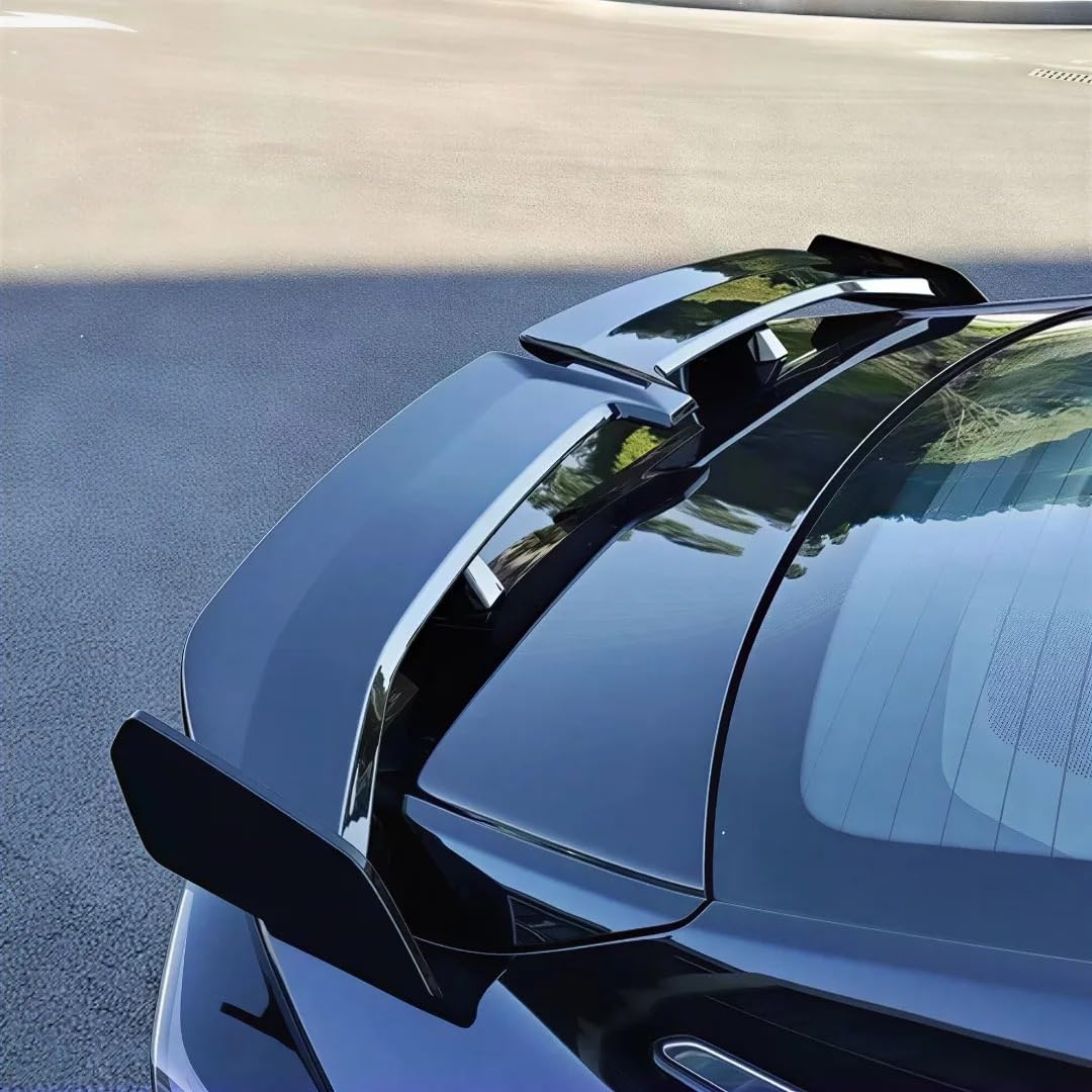 tylna lotka Do większości zestawów do nadwozia pojazdu Zestaw bagażnika Tuning Styling Akcesoria(Glossy Black)