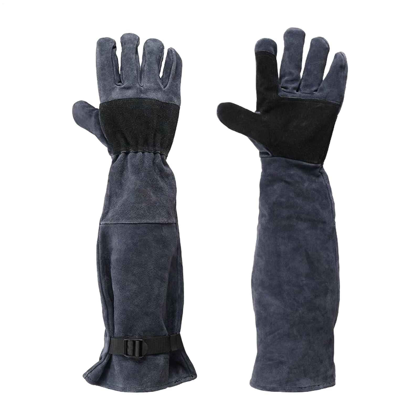 Guantes antimordeduras para el manejo de animales Equipo de mangas | Guantes Antimordeduras De 60 Cm Manga protectora para agarre, aseo y manejo de perros, gatos, aves, serpientes y reptiles