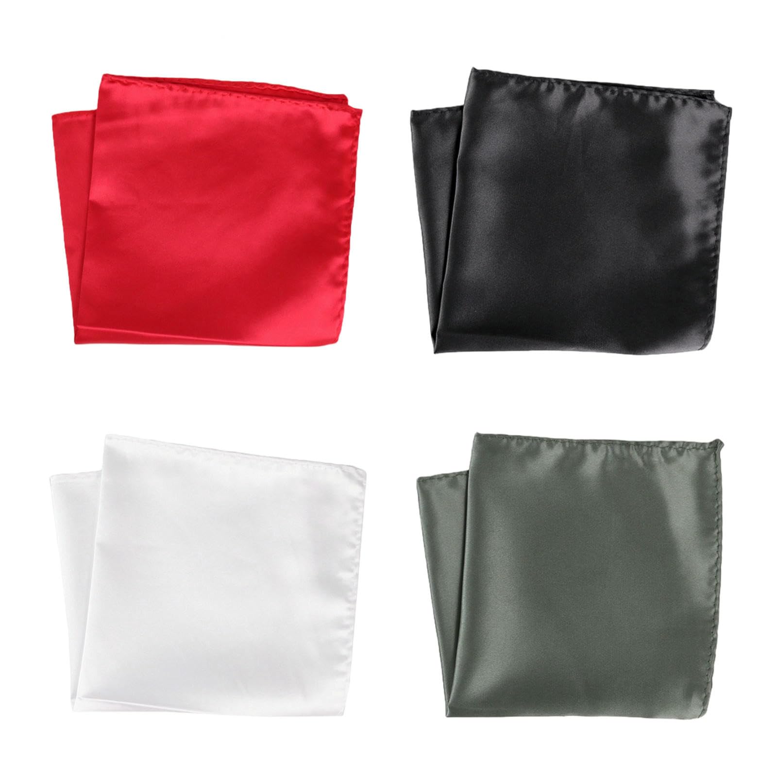 Pañuelo cuadrado de pecho 30x30 cm liso de alta sastrería masculina