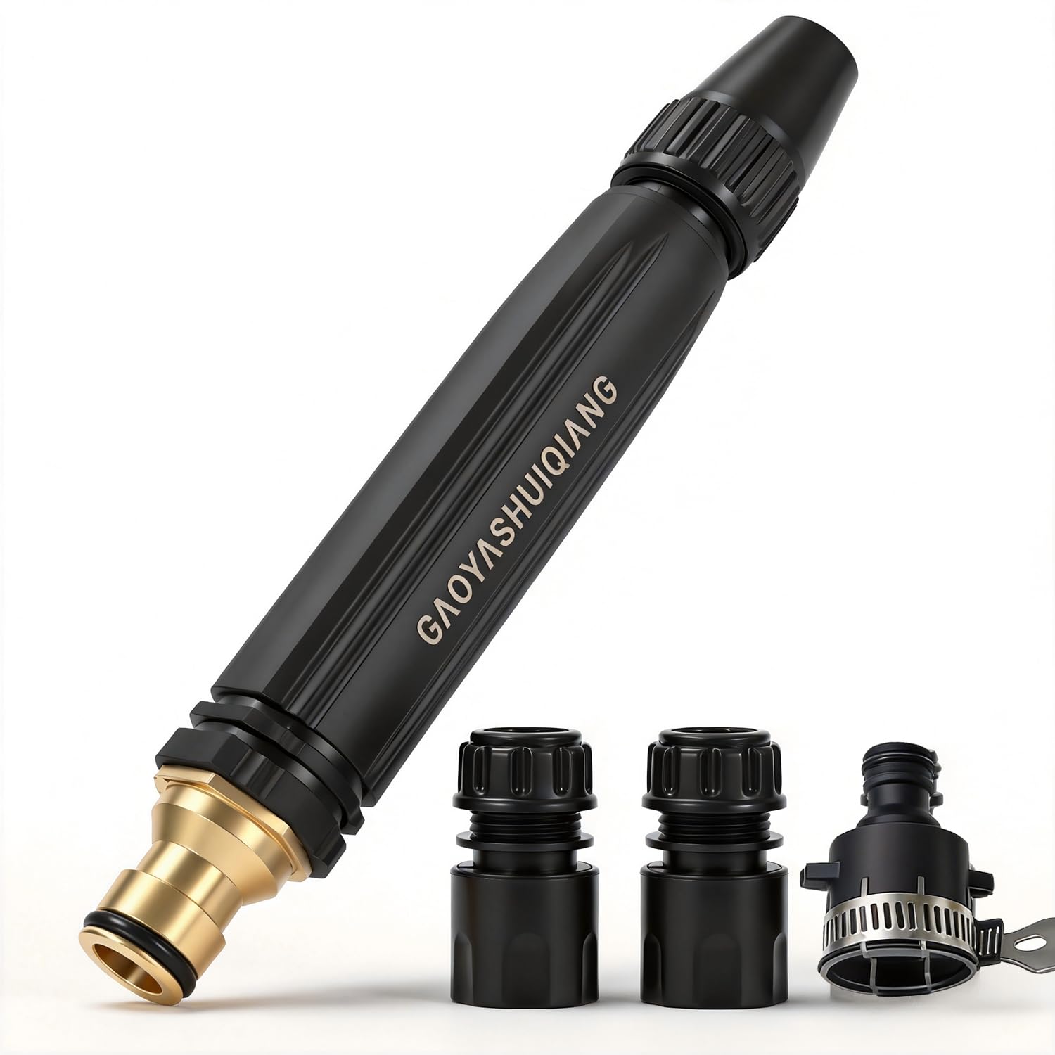 Photo 1 of High Pressure Car Wash Nozzle – 2026 Upgraded Garden Hose Sprayer with Quick Connect, Adjustable Mist to Jet, No-Leak Seal & Anti-Slip Grip. Suitable for 1/2-inch hoses. Ideal for cars, plants, pets.