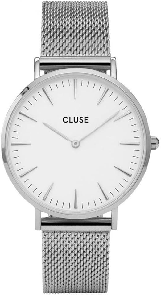 Cluse La Bohème, orologio da polso in maglia, colore argento : Amazon.it:  Orologi