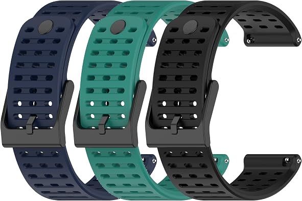 Band for SUUNTO RUN/Vertical/9 Peak Pro/9Peak/5Peak Smart Watch, 22mm Wrist Strap for Suunto Vertical/Vertical2/9 Peak/5 Peak Soft Silicone Sport Watch Bands Replacement Bracelet for Men Women