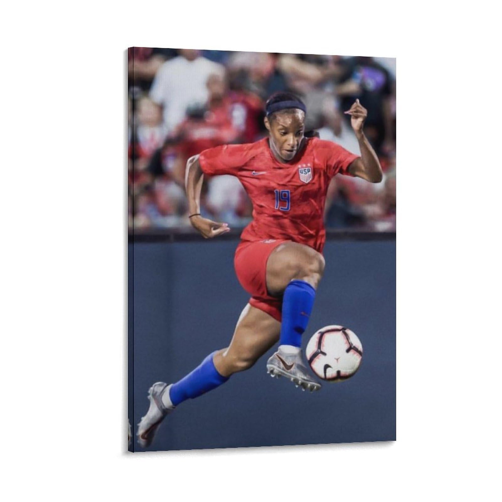 ASUIU Crystal Dunn Canvas Poster Canvas Art Poster And Wall Art Picture Print Modern Family Decor Posters 20x30inch(50x75cm)