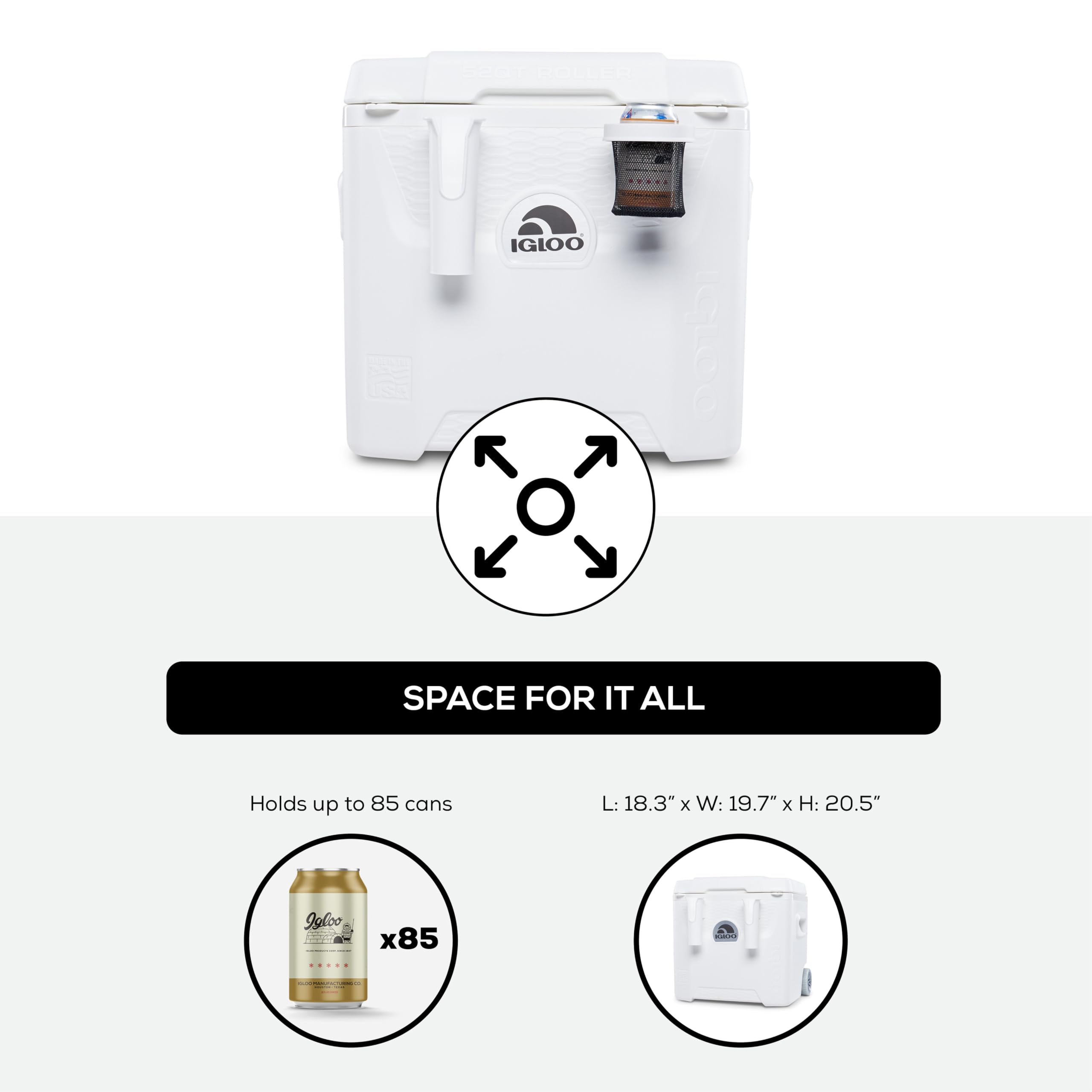 Amazon | igloo(イグルー) マリーンウルトラ QUANTUM 52 ROLLER